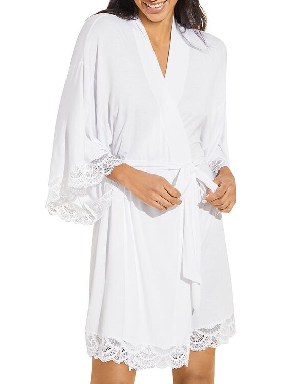 エバージェイ レディース アクセサリー マフラー・ストール・スカーフ Eberjey Mariana Tencel Modal Robe White ホワイト 31,070円
