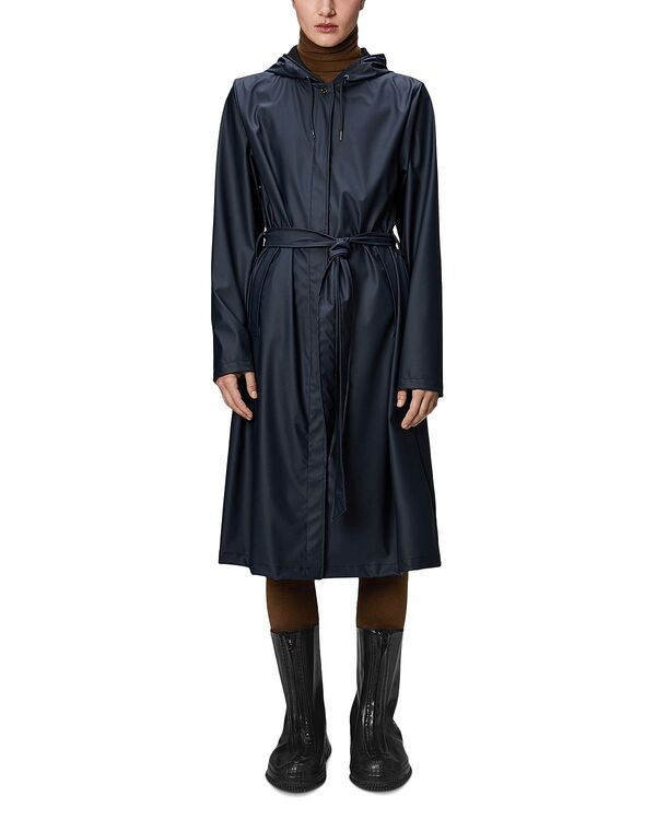 レインズ レディース アウター ジャケット・ブルゾン A ライン Rains A Line Waterproof Jacket Navy ネイビー｜ReVida 店