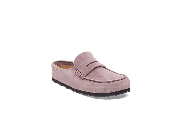 ビルケンシュトック レディース シューズ パンプス 置き目毛革 Birkenstock Women\u0027s Naples Loafer Flats Purple パープル