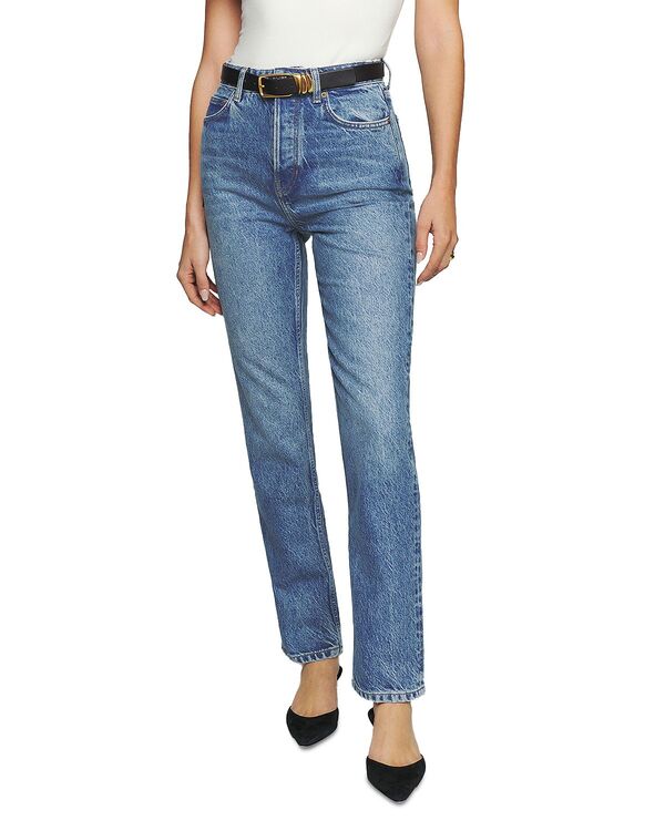 リフォーメーション レディース ボトムス デニムパンツ ジーンズ Reformation Cynthia High Rise Straight Jeans in Colorado｜ReVida 店