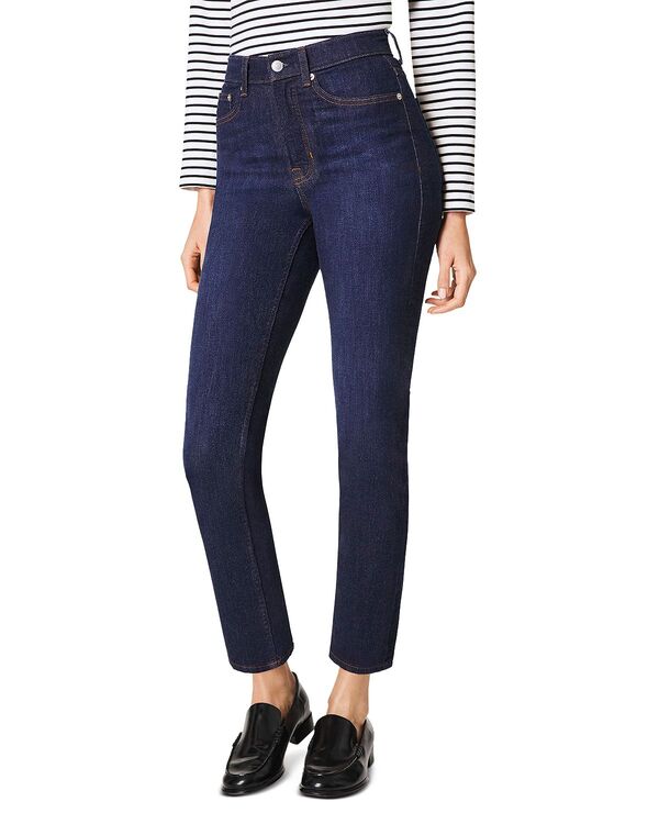 スパンク レディース ボトムス デニムパンツ ジーンズ SPANX Redefine High Rise Slim Straight Jeans in Dark Indigo Dark Indigo インディゴ｜ReVida 店
