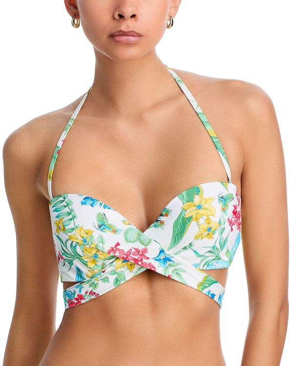 コビーハルペリン レディース 水着 トップのみ Kobi Halperin Shoshana Bikini Top Ivory Multi アイボリー