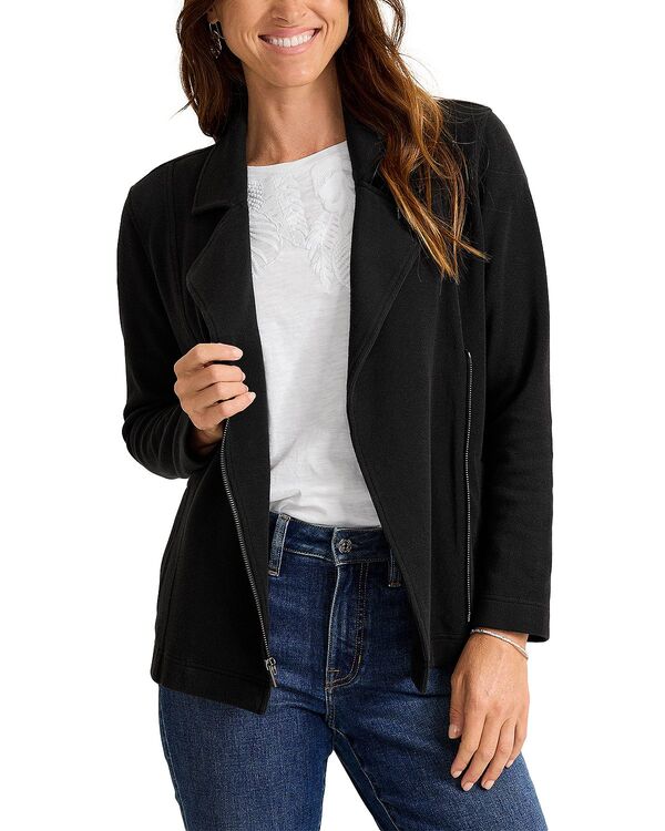 トッミーバハマ レディース アウター 上衣・上衣 Tommy Bahamaruba Moto Jacket Black 黒いこと
