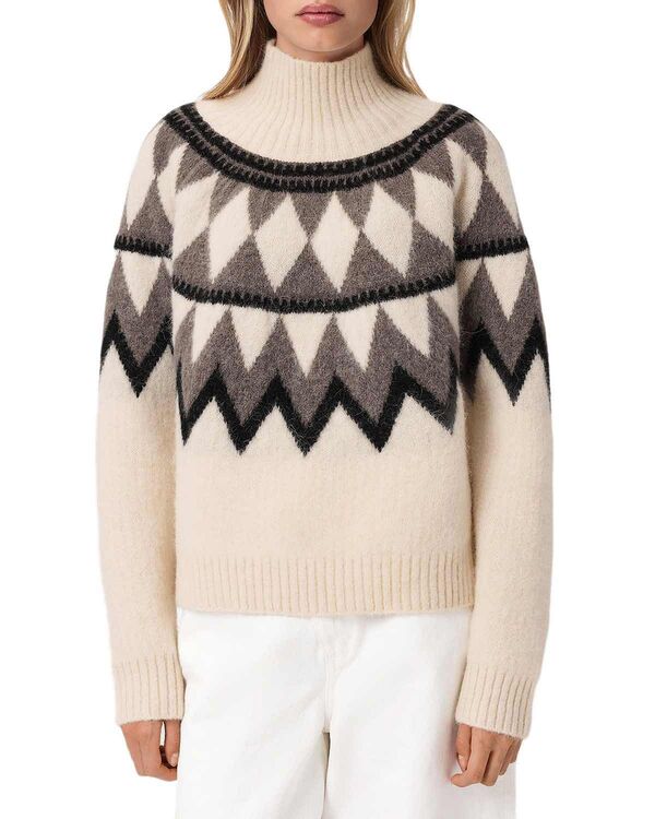 オールセインツ レディース アウター ニット・セーター ALLSAINTS Tara Sweater Chalk White ホワイト