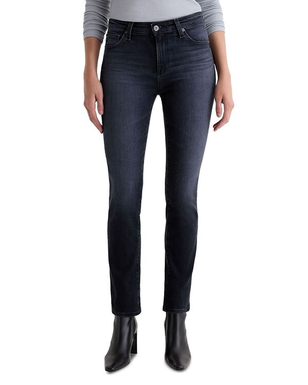 エージー レディース ボトムス デニムパンツ ジーンズ AG Mari Mid Rise Slim Straight Jeans in Glitch