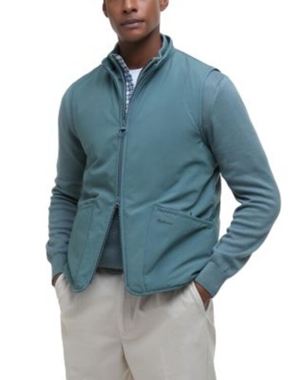バブアー メンズ アウター ベスト Barbour Liddesdale Vest Vintage Teal ティール