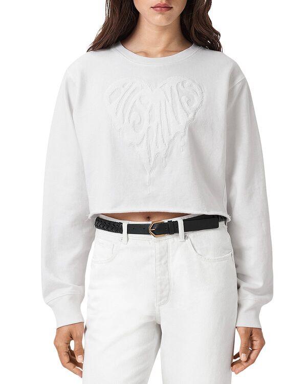 オールセインツ レディース アウター ニット・セーター ALLSAINTS Trip Nevarre Sweater White ホワイト