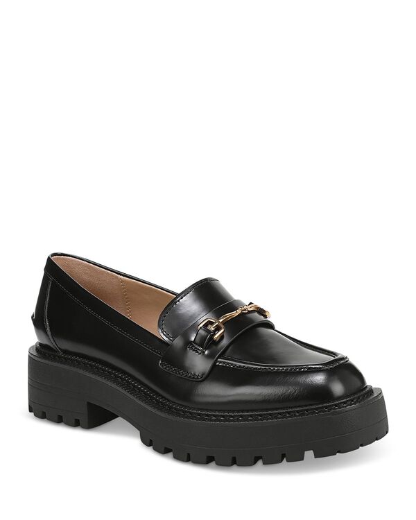 サムエデルマン レディース シューズ パンプス 置き目毛革 Sam Edelman Women\u0027s Lea Loafer Flats Black 黒いこと