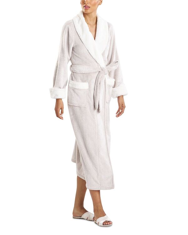 ナトリ レディース アンダーウェア ナイトウェア プラスサイズ Natori Plush Robe Cashmere