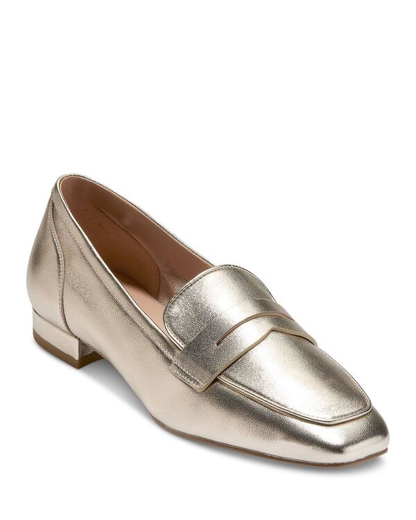 コールハーン レディース シューズ パンプス ローファー Cole Haan Women Tarese Soft Loafer Flatsoft Gold ゴールド