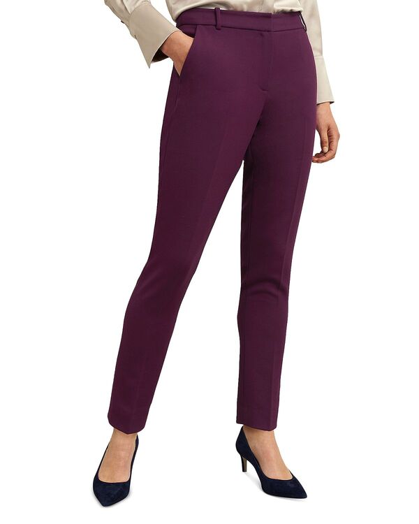 ホッブスロンドン レディース ボトムス カジュアルパンツ HOBBS LONDON Sami Tapered Leg Pants Warm Plum プラム