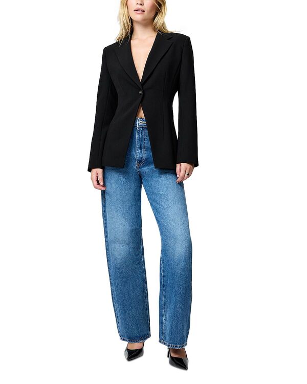 フレンチコネクション レディース アウター 上衣・上衣 FRENCH CONNECTION Azra Twill Cinched Jacket Black 黒いこと