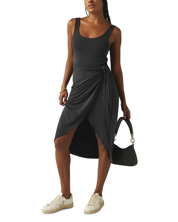 ビヨンドヨガ レディース トップス ワンピース ミディ Beyond Yoga Intrigue Midi Dress Black ブラック