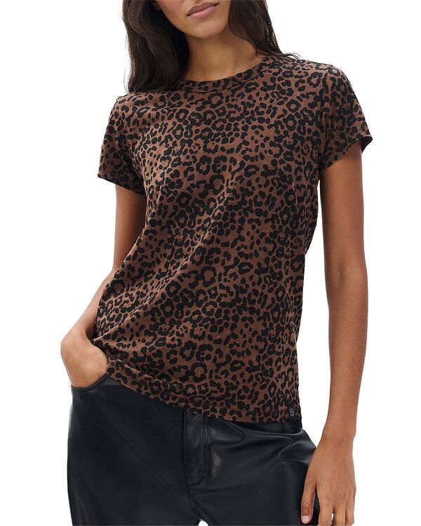 ラグアンドボーン レディース トップス プルオーバー rag \u0026 bone Short Sleeve Tee Brown Multi 赤銅色