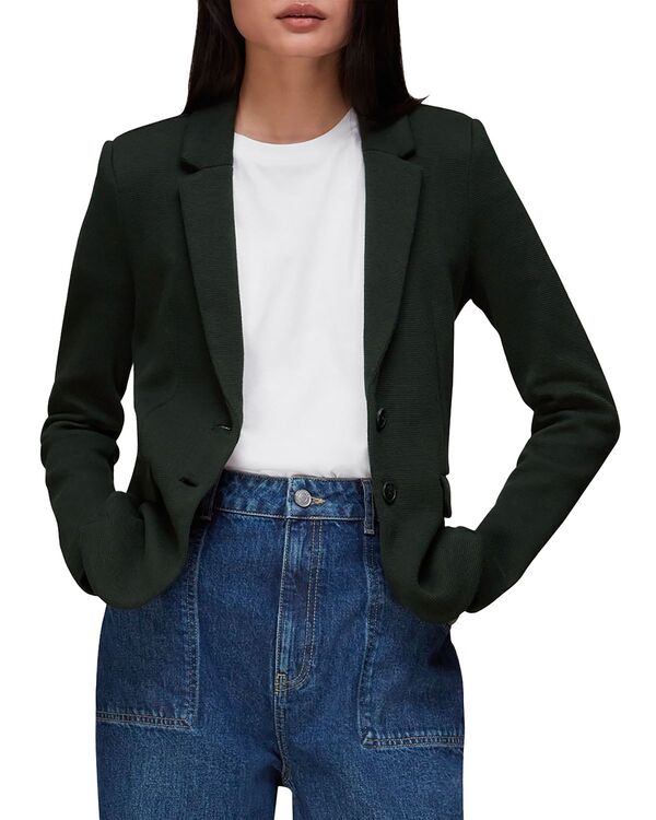 ホイッスルズ レディース アウター ジャケット・ブルゾン ブレザー ジャージー Whistleslim Jersey Blazer Forest Green グリーン