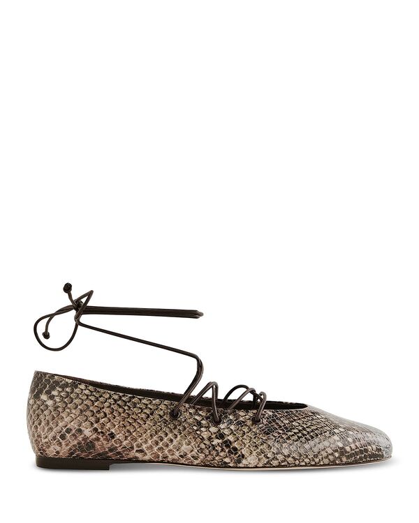 リフォーメーション レディース シューズ パンプス Reformation Women's Ulla Ballet Flats Cedar Snake 27,170円