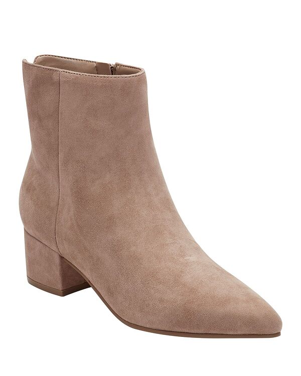 マーク・フィッシャー レディース シューズ ブーツ・レインブーツ ヒール Marc Fisher LTD. Women's Leonna Block Heel Dress Booties Medium Natural