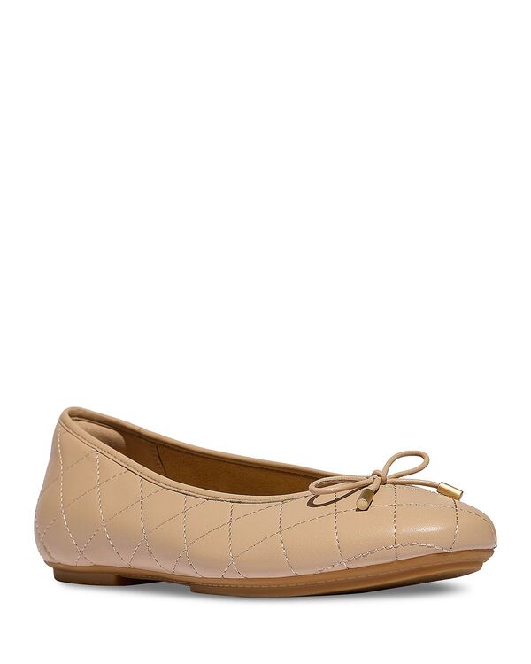 フィットフロップ レディース シューズ パンプス キルティング FitFlop Women's Delicato Bow Quilted Ballet Flats Classic Beige ベージュ