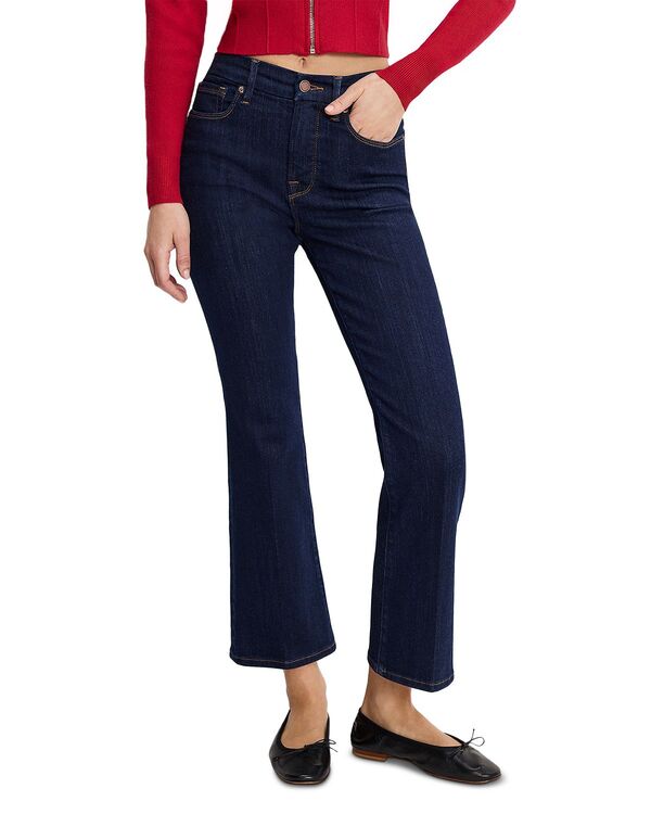 グッドアメリカン レディース ボトムス デニムパンツ ミニ ブーツ ジーンズ Good American Good Legs Crop Mini Boot Jeans indigo1153 Indigo1153｜ReVida 店