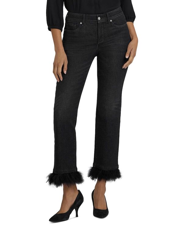 エヌワイディージェイ レディース ボトムス デニムパンツ アンクル ジーンズ NYDJ Marilyn High Rise Ankle Straight Jeans in French Nightfall French Night｜ReVida 店