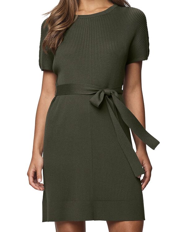 スプレンディット レディース トップス ワンピース ミニ Splendid Georgie Mini Dress Green Spruce グリーン