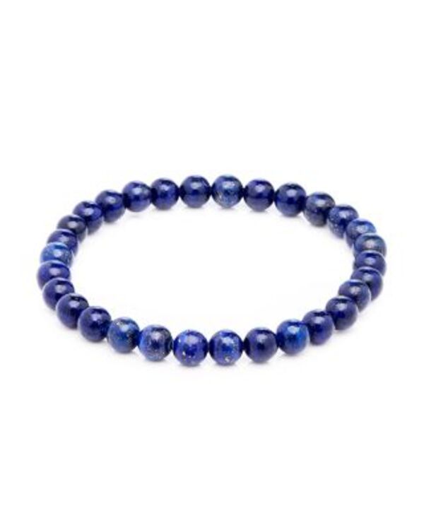 リンクアップ メンズ アクセサリー ブレスレット・バングル・アンクレット LINK UP Lapis Beads Elastic Bracelet Blue ブルー