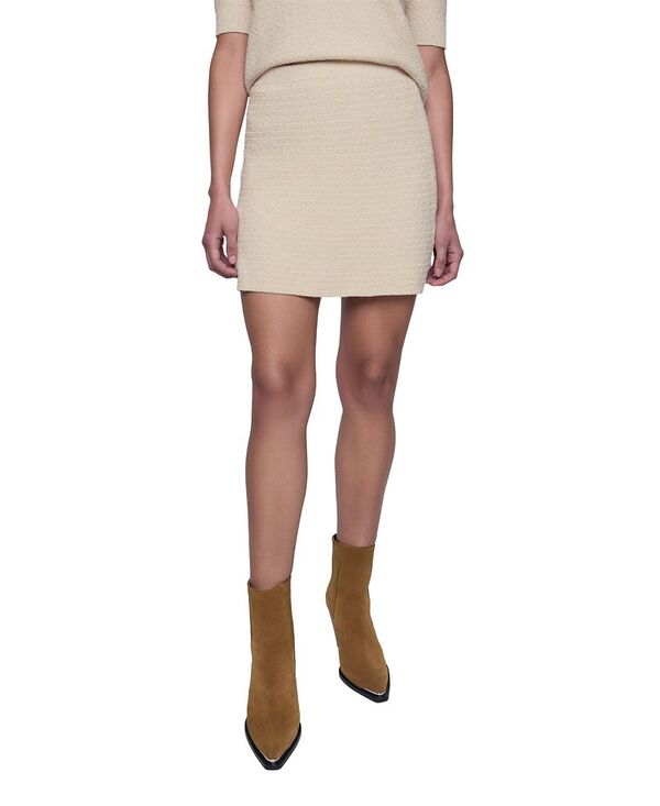 レベッカミンコフ レディース ボトムスカート ミニ Rebecca Minkoff Alai Mini Skirt Chalk チョーク