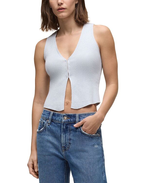 ハドソン レディース アウター ニット・セーター Vネック ノースリーブ Hudson Sleeveless V Neck Sweater Ballad Blue ブルー｜ReVida 店 29,850円
