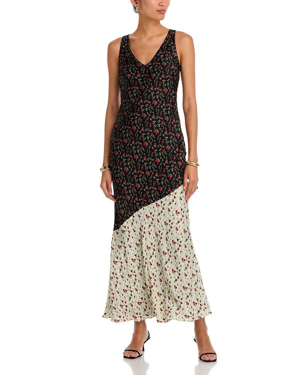 フレンチコネクション レディース トップス ワンピース マキシ FRENCH CONNECTION Julia Maxi Dress Black/Porcelain Cream クリーム 16,045円