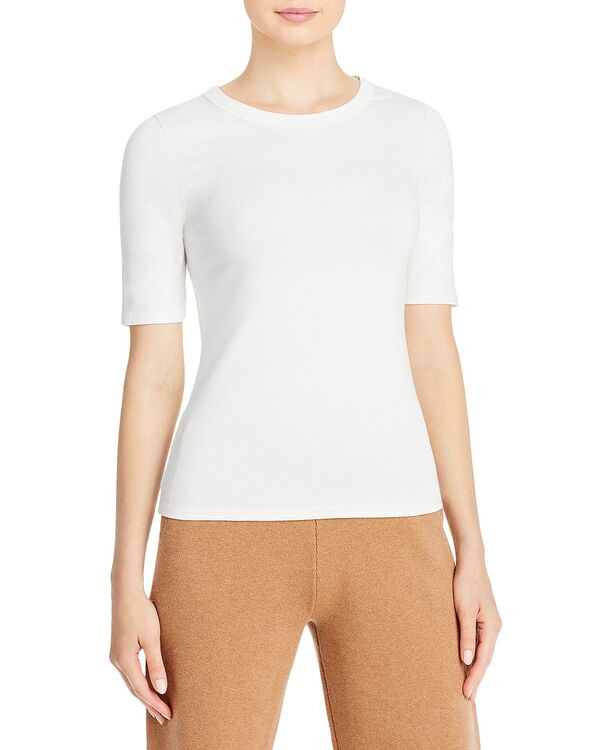 ボス レディース トップス シャツ クルーネック BOSS Efita Crewneck Topen Wht