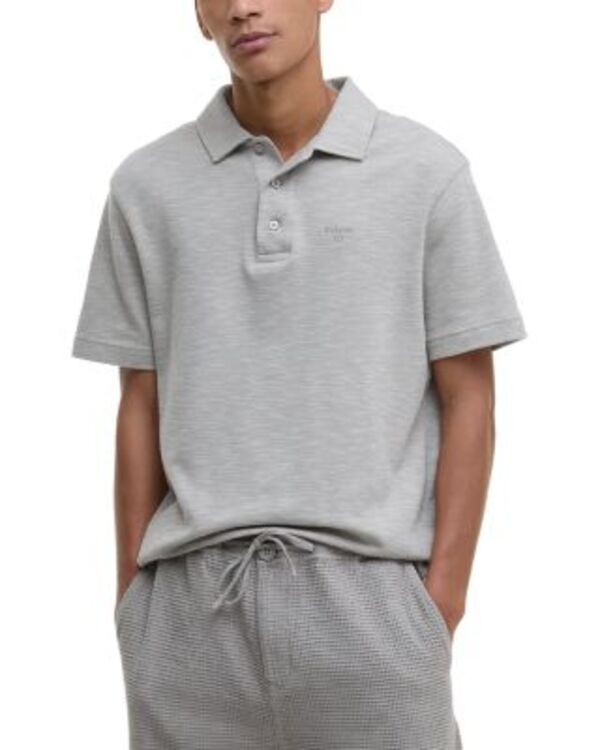 バブアー メンズ トップス ポロシャツ レギュラーフィット Barbour Hepple Regular Fit Polo Concrete