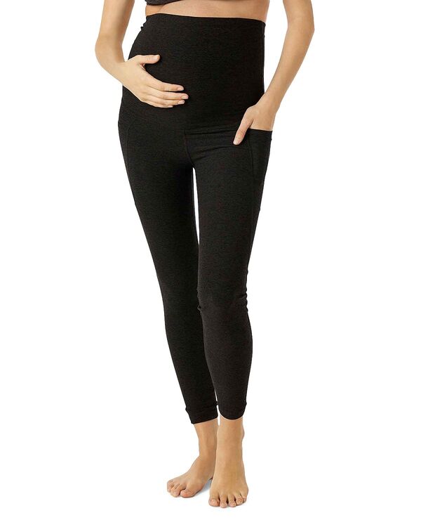 ビヨンドヨガ レディース ボトムス レギンス マタニティ Beyond Yoga Out of Pocket High Waisted Maternity Leggings Darkest Night