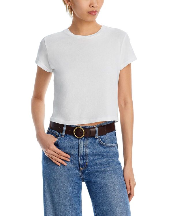 シチズンズ オブ ヒューマニティ レディース トップス Tシャツ リネン Citizens of Humanity Kyle Linen Tee White ホワイト
