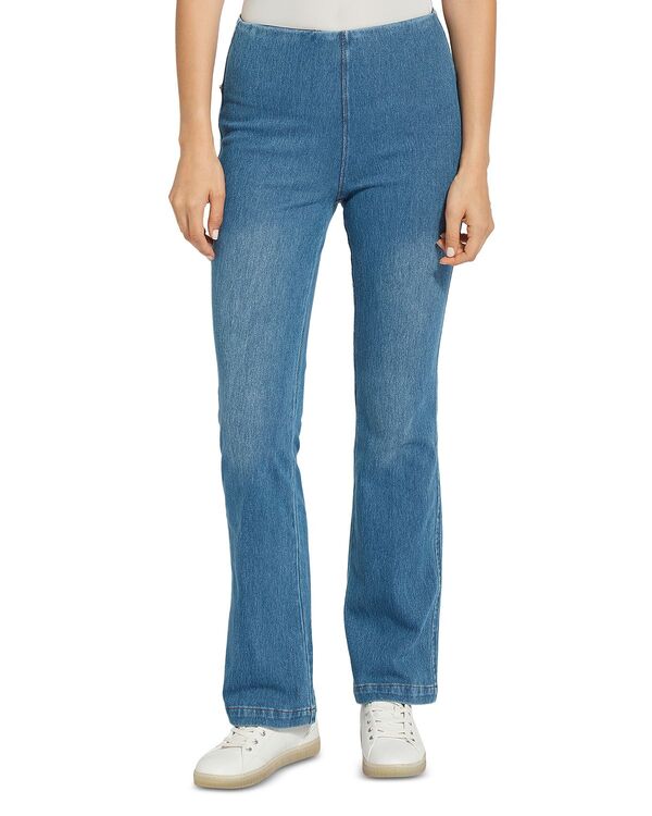 リジー レディース ボトムス デニムパンツ ブーツカット ブーツ ジーンズ Lyss Baby Bootcut Jeans in Mid Wash Mid Wash｜ReVida 店