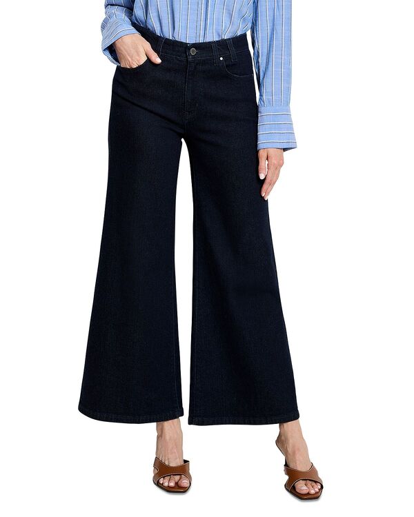 ニックプラスゾーイ レディース ボトムス デニムパンツ フレアンクル ジーンズ NIC+ZOE Joyride High Rise Ankle Flare Leg Jeans inight Night｜ReVida 店