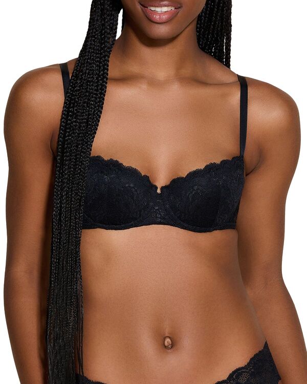 コサベラ レディース アンダーウェア ブラジャー Cosabella Never Say Never Pushie Push-Up Bra Black ブラック