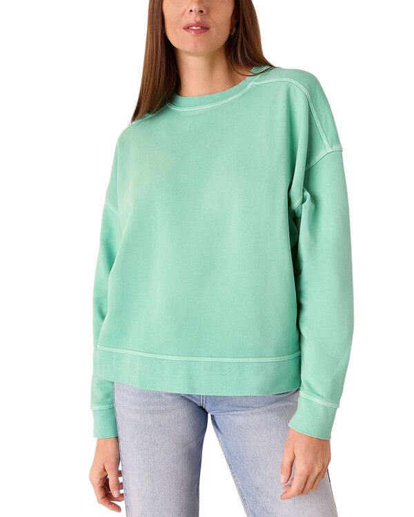 ホイッスルズ レディース アウター ニット・セーター Whistles Relaxed Long Sleeve Sweater Green グリーン