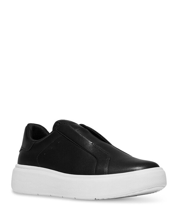 フィットフロップ レディース シューズ スニーカー レザー FitFlop Women's RTG Leather Slip On Sneakers Black ブラック|ReVida 店