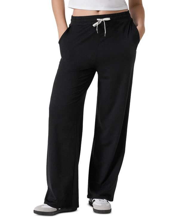 ビュオーリ レディース ボトムス カジュアルパンツ ワイドレッグ Vuori Halo Essential Wide Leg Pants Black ブラック|ReVida 店