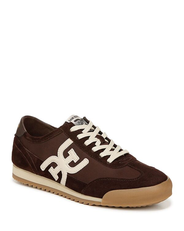 サムエデルマン レディース シューズ スニーカー Sam Edelman Women's Ivey Low Top Sneakers Cafe Noir|ReVida 店