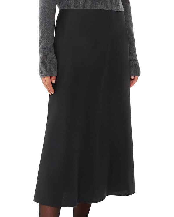 ホイッスルズ レディース ボトムスカート Whistles Louise Bias Cut Skirt Black ブラック