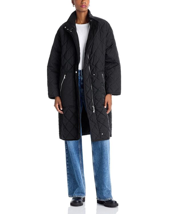 ベルナルド レディース アウター コート キルティング Bernardo Quilted Woven Coat Black ブラック