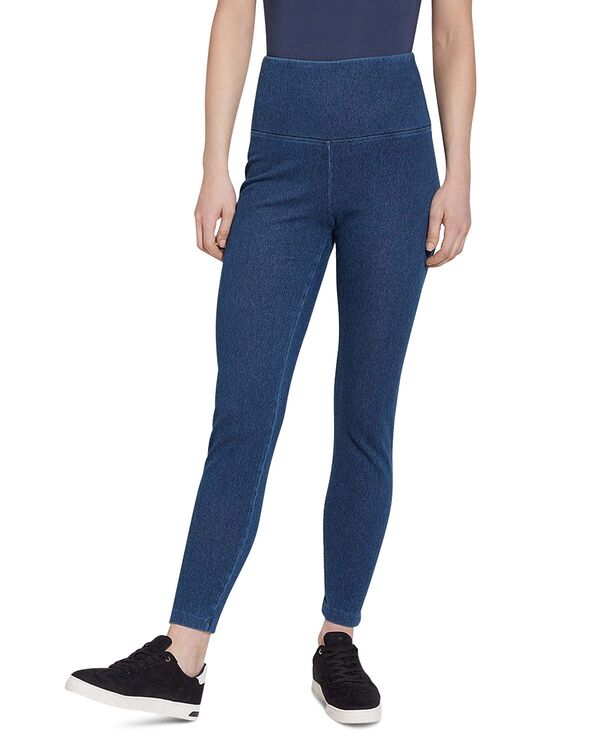リジー レディース ボトムス レギンス ハイウエスト デニム Lyss High Waist Denim Leggings Mid Wash デニム