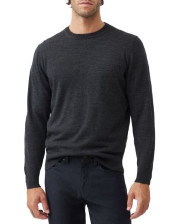 ロッドアンドグン メンズ アウター 編み物・プルオーバー 労働者の一団のど頚 Rodd \u0026 Gunn Ferndale Crewneck Sweater Charcoal Marley 暗灰色