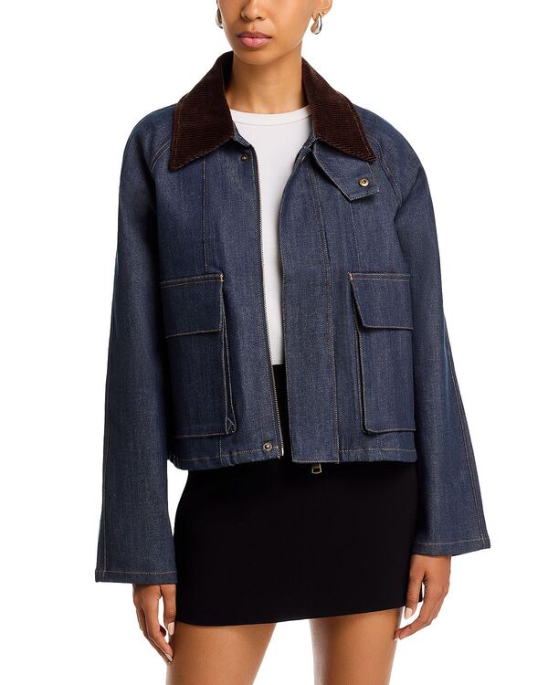 スティーブ マデン レディース アウター ジャケット・ブルゾン STEVE MADDEN Justina Jacket Deep Indigo インディゴ