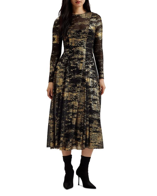 テッドベーカー レディース トップス 衣装 Ted Baker Junhaa Dress Black 黒いこと ワンピース-レディースファッション
