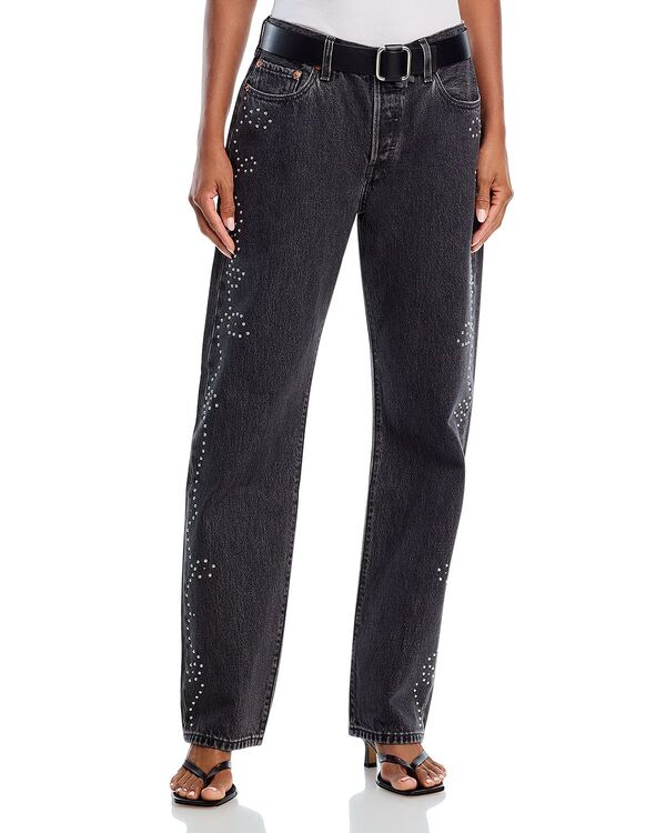 リーバイス レディース ボトムス デニムパンツ ジーンズ Levi's 501 '90s Embellished Straight Jeans in Bejeweled