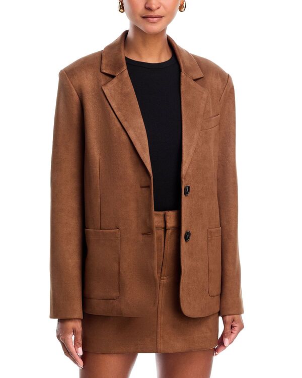 フォース&レックレス レディース アウター ジャケット・ブルゾン ブレザー 4th & Reckless Ember Blazer Brown ブラウン