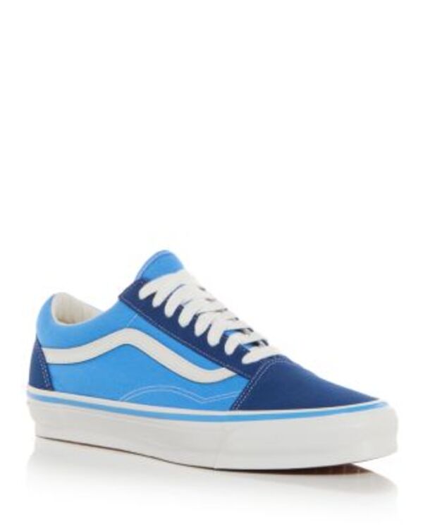 バンズ メンズ シューズ スニーカー Vans Men\u0027s LX Old Skool Ninetiesneakers Blue 青色 靴-メンズ靴