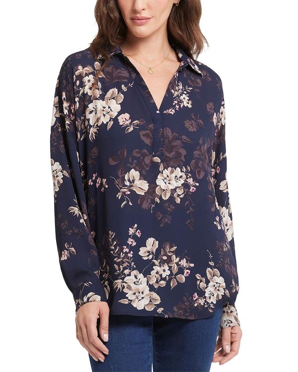 エヌワイディージェイ レディース トップス シャツ プリント ブラウス NYDJ Becky Dot Print Blouse Ottavia